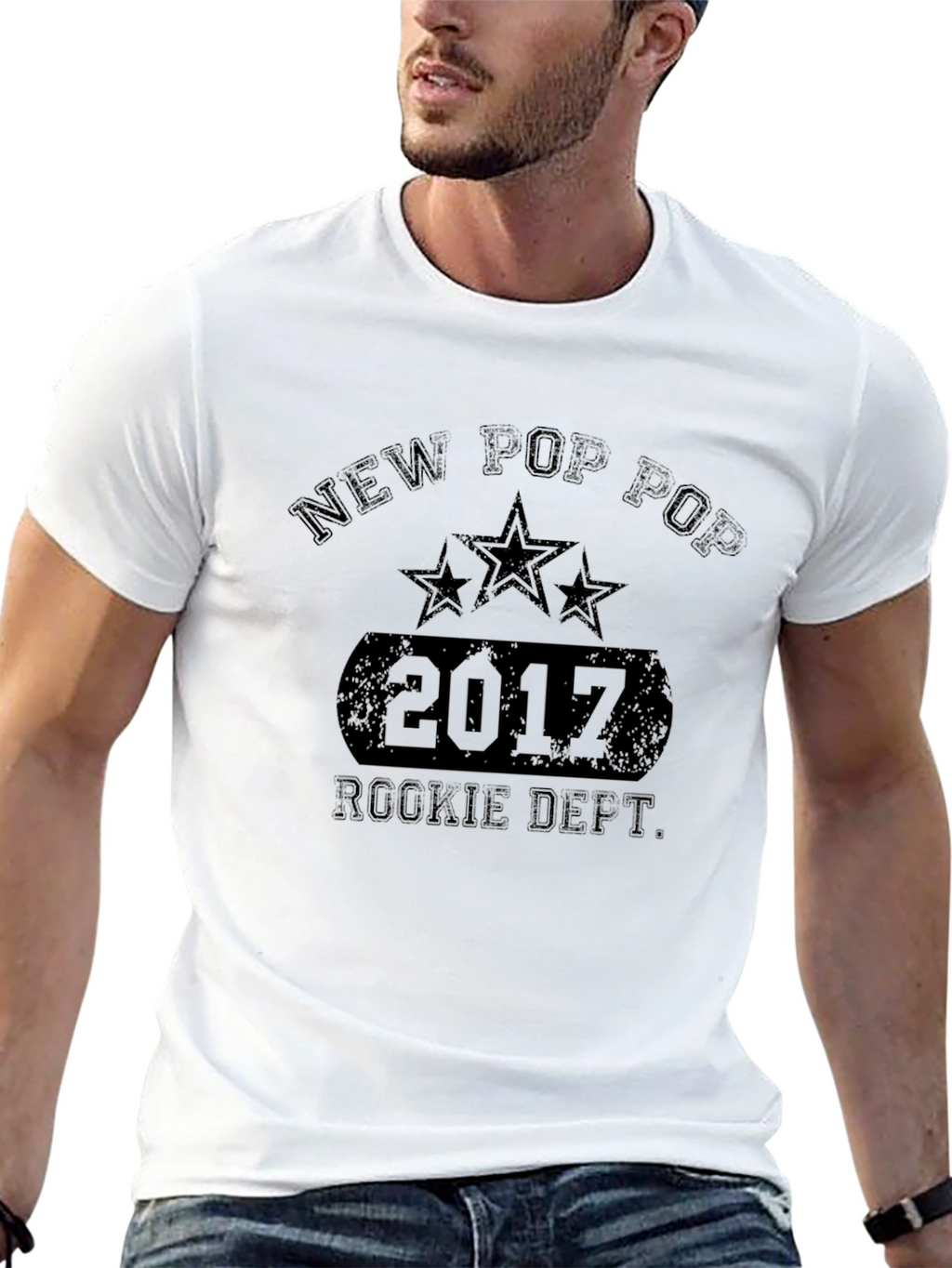 New Pop Pop 2017 Rookie Dept. Black T-Shirt