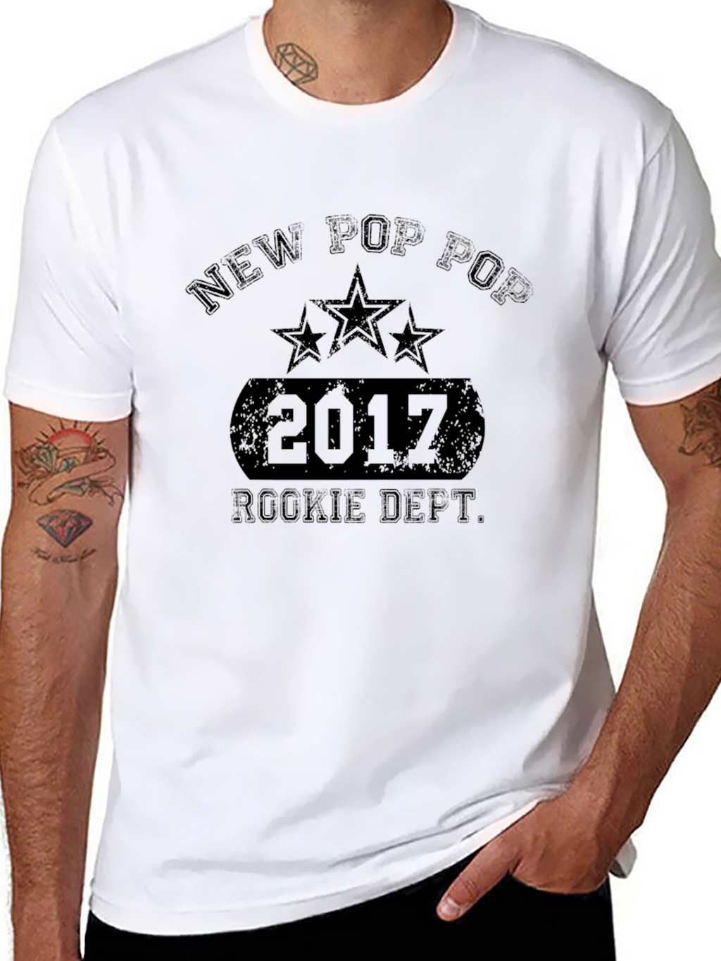 New Pop Pop 2017 Rookie Dept. Black T-Shirt