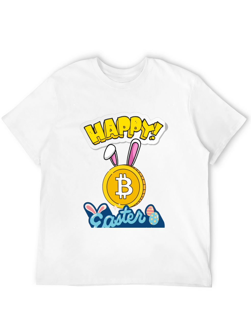 Bitcoin Easter T-Shirt - Crypto Bunny Tee