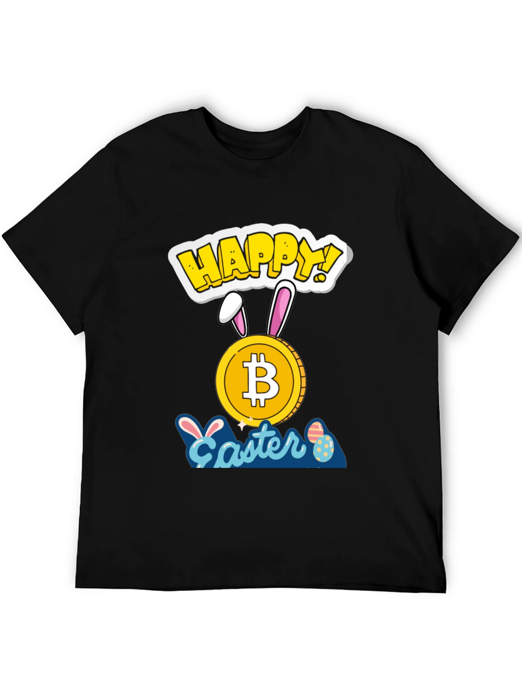 Bitcoin Easter T-Shirt - Crypto Bunny Tee