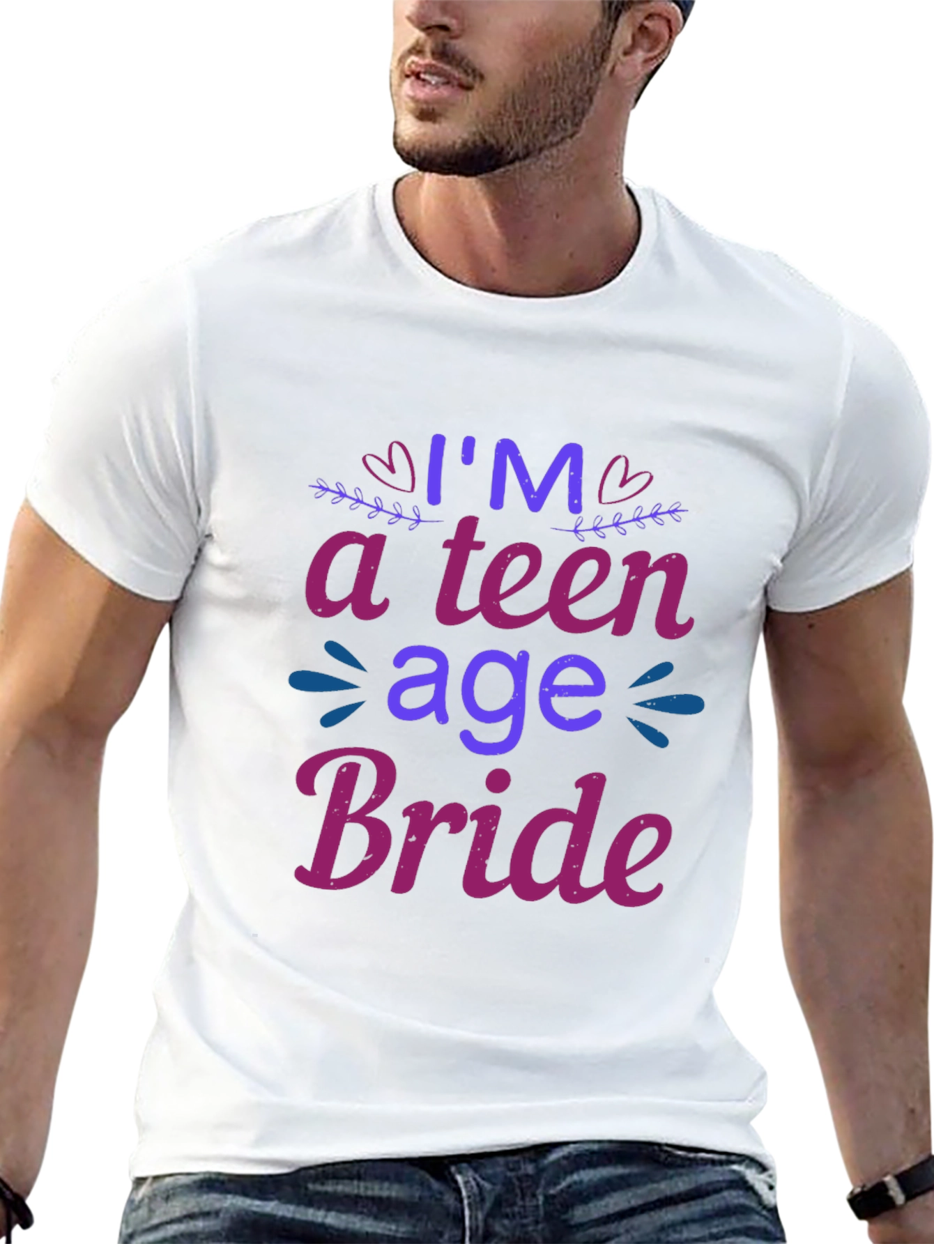 Im a Teenage Bride T-Shirt - Novelty Tee