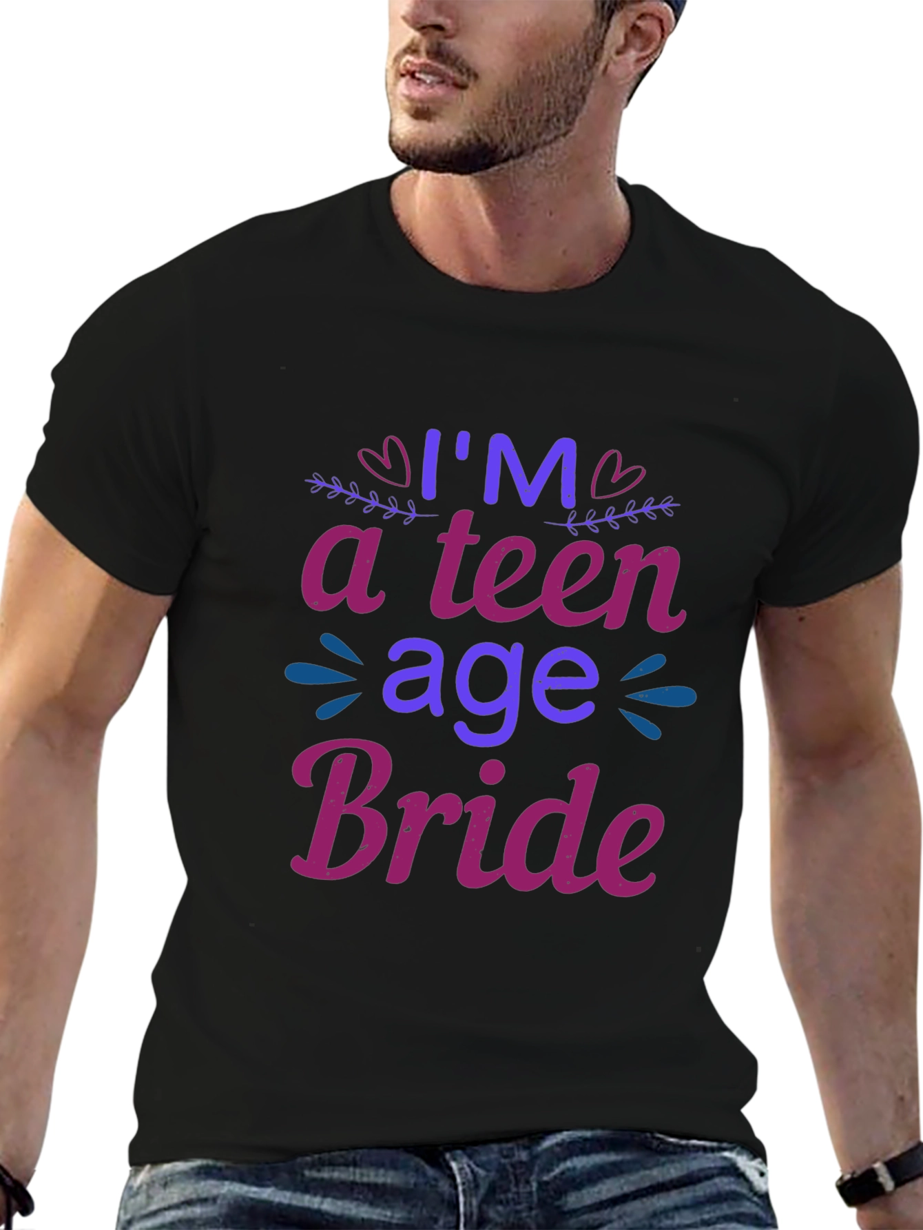 Im a Teenage Bride T-Shirt - Novelty Tee