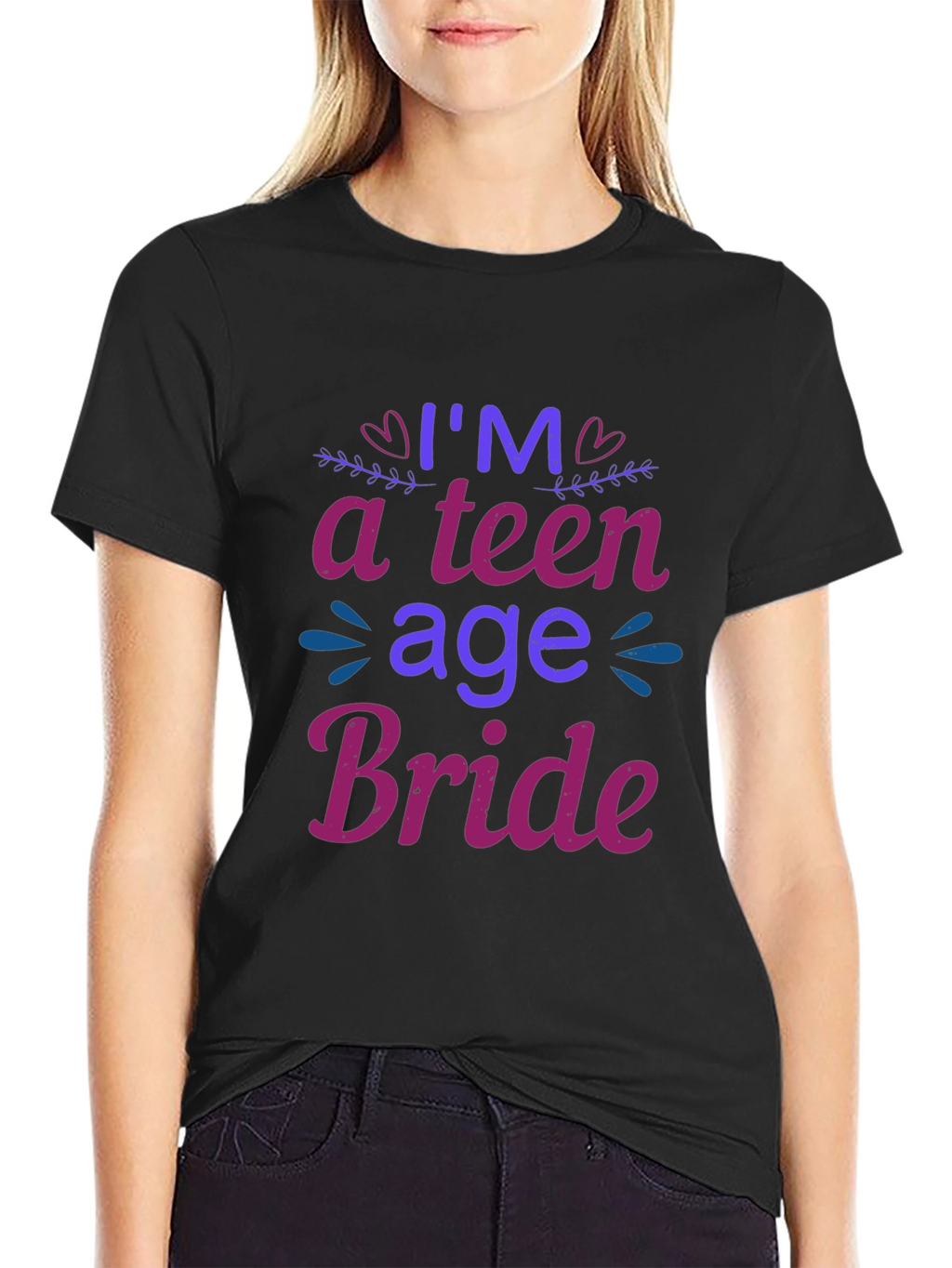 Im a Teenage Bride T-Shirt - Novelty Tee