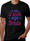 Im a Teenage Bride T-Shirt - Novelty Tee