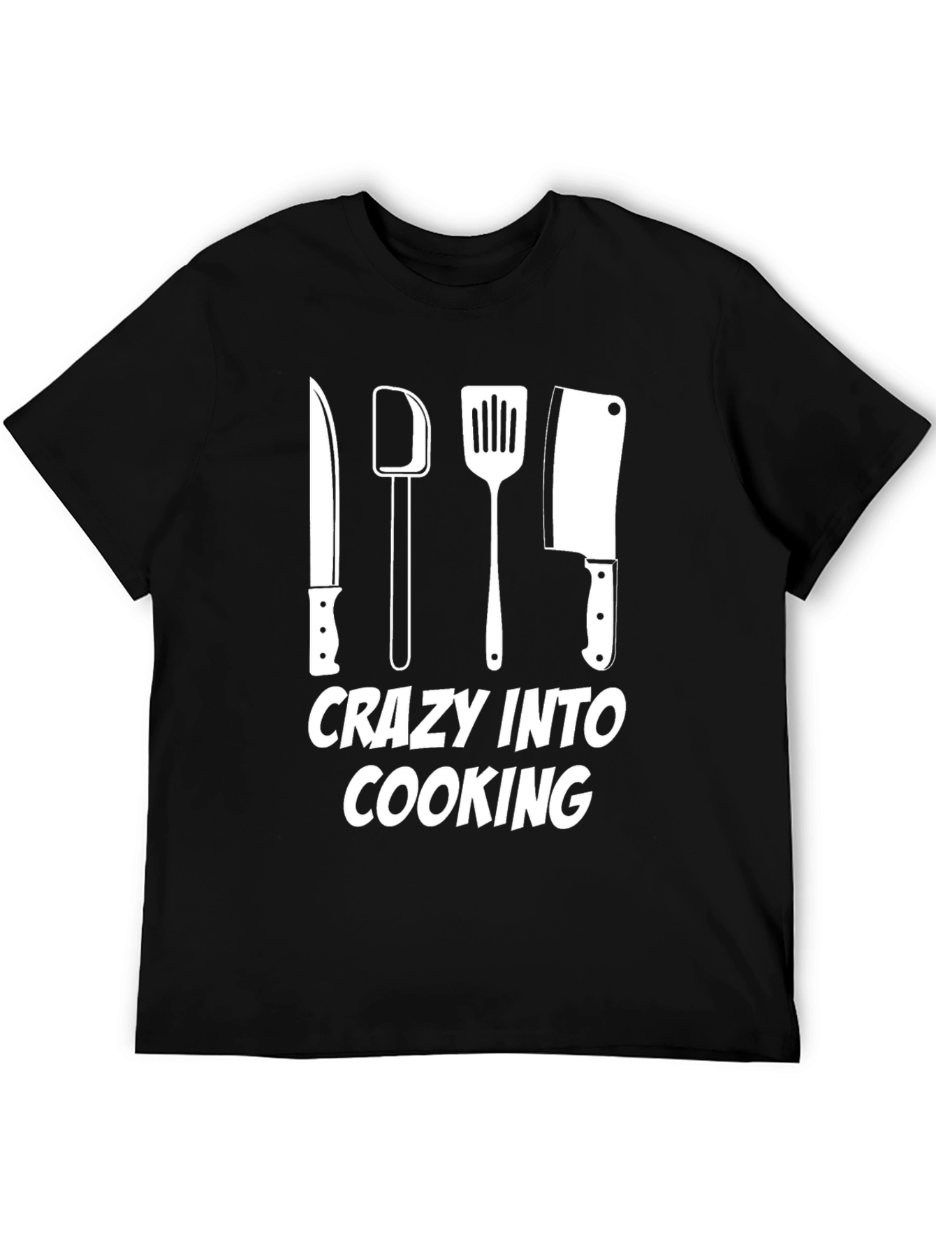 Crazy Into Cooking Graphic Tee