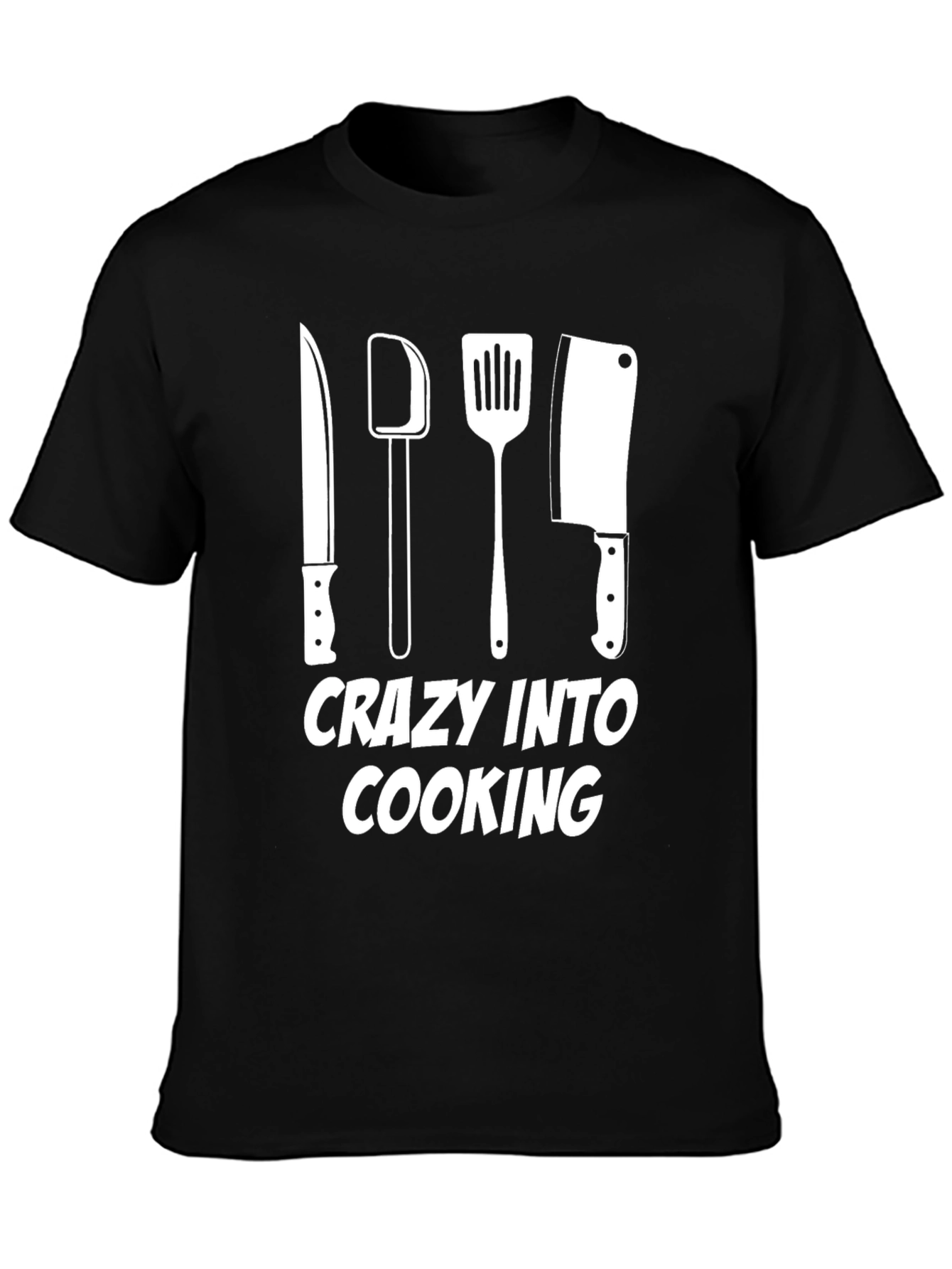 Crazy Into Cooking Graphic Tee