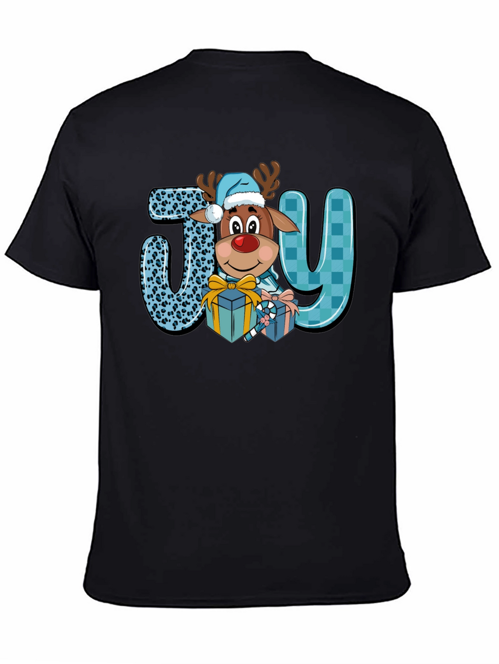 Holiday JOY Reindeer Graphic Tee