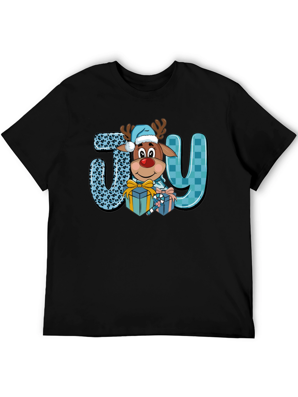 Holiday JOY Reindeer Graphic Tee
