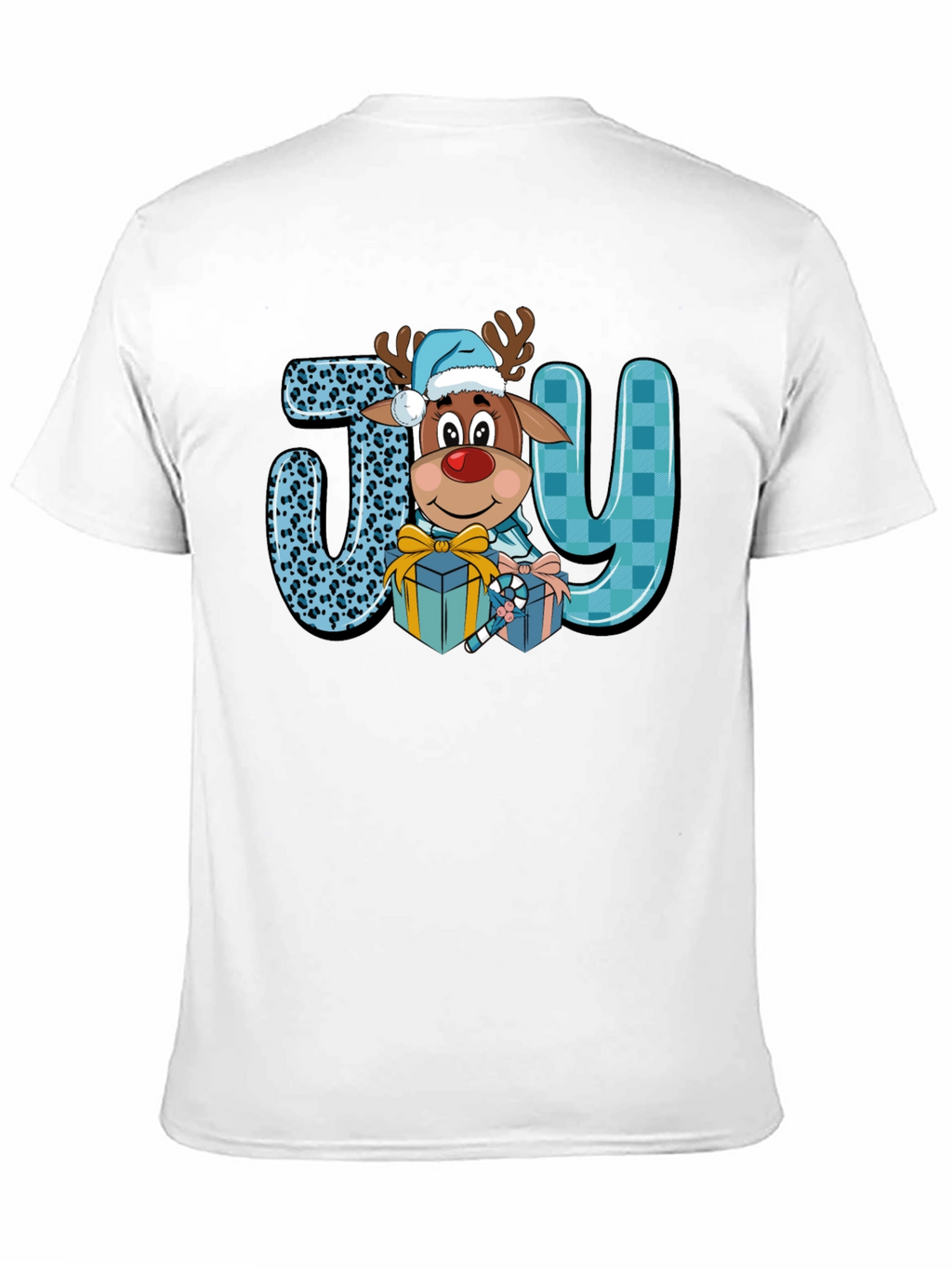 Holiday JOY Reindeer Graphic Tee