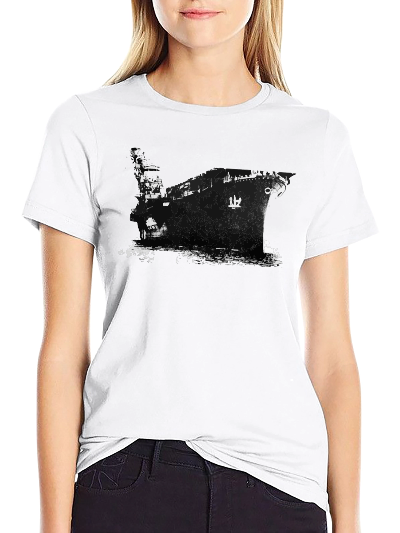 USS Arizona BB-39 Battleship Graphic T-Shirt