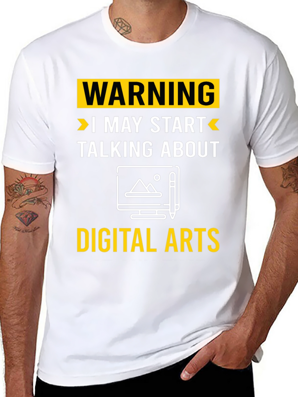 Warning Digital Arts T-Shirt