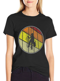 Retro Window Washer Graphic T-Shirt