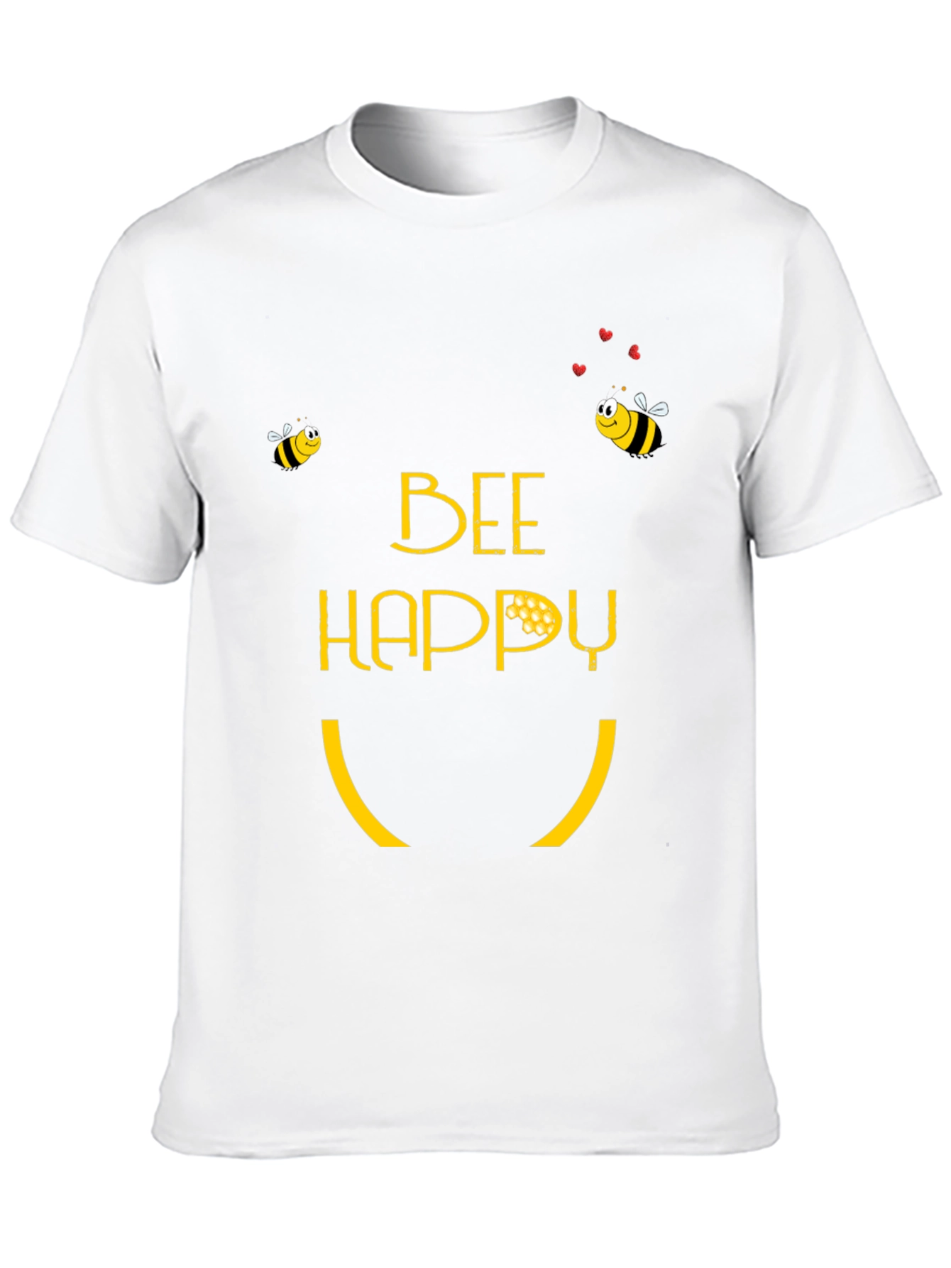 Bee Happy Graphic T-Shirt