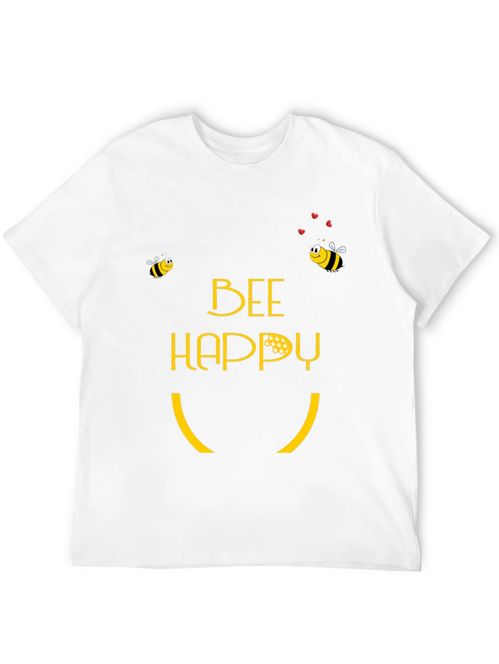 Bee Happy Graphic T-Shirt