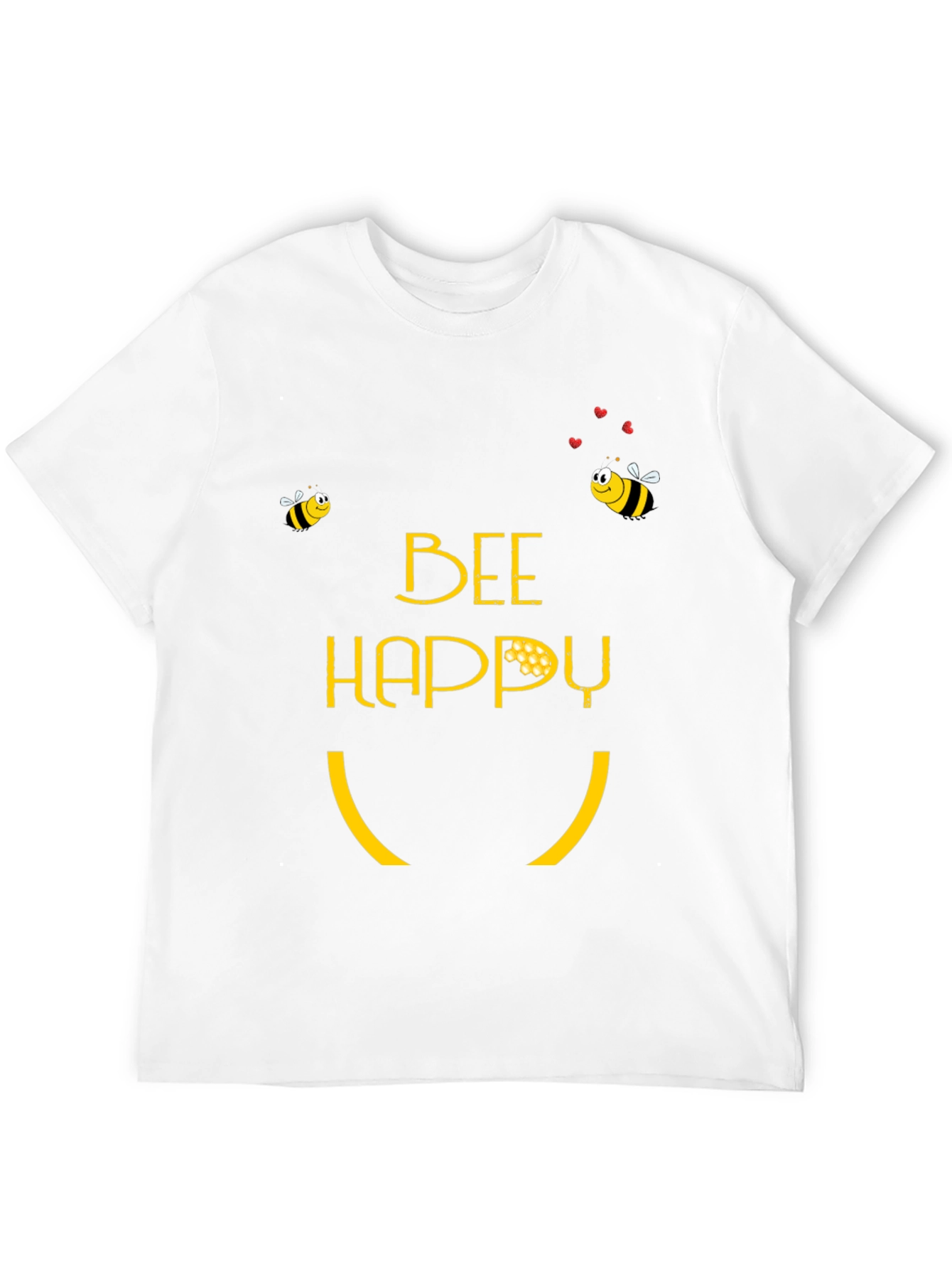Bee Happy Graphic T-Shirt