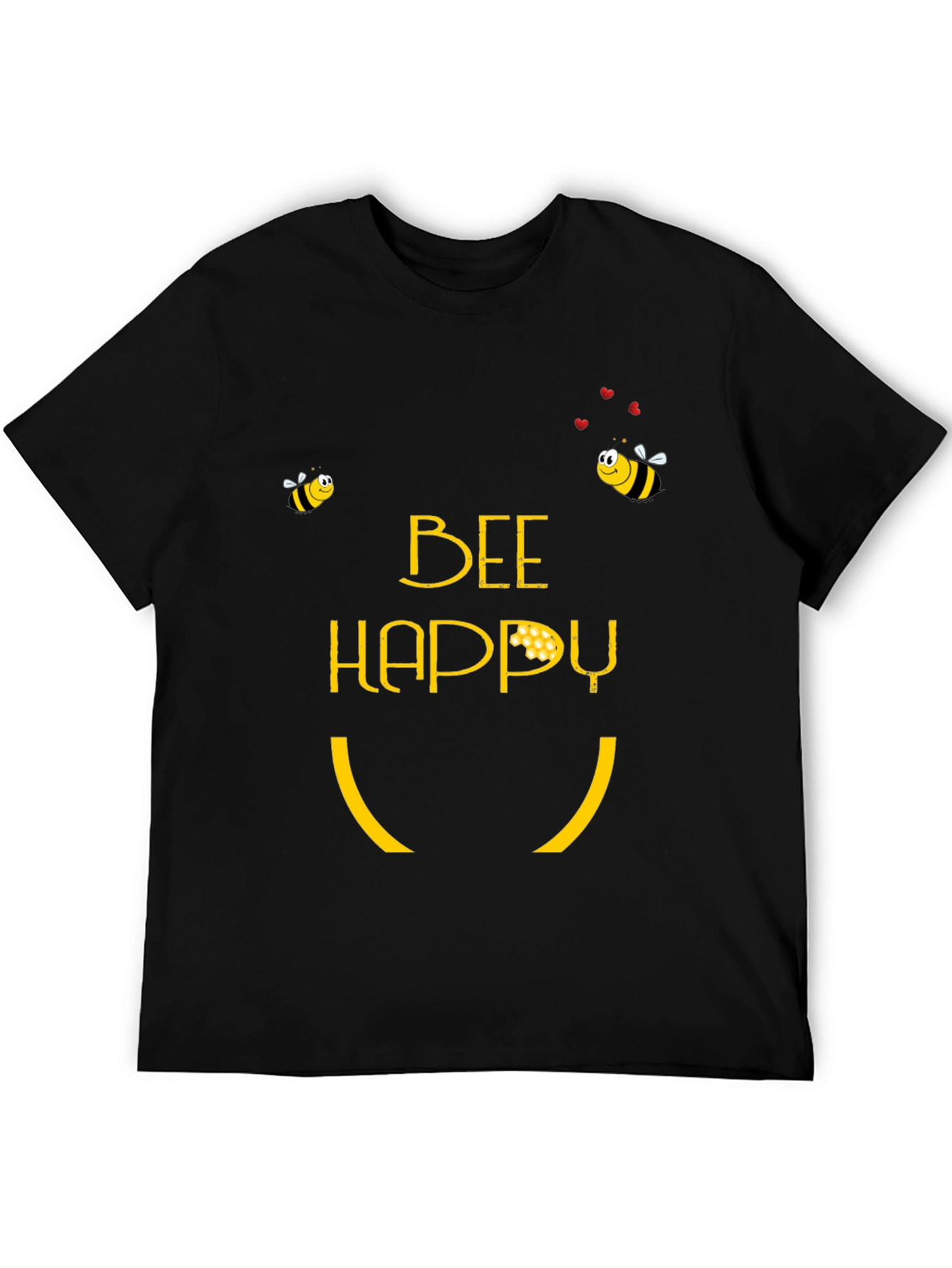 Bee Happy Graphic T-Shirt