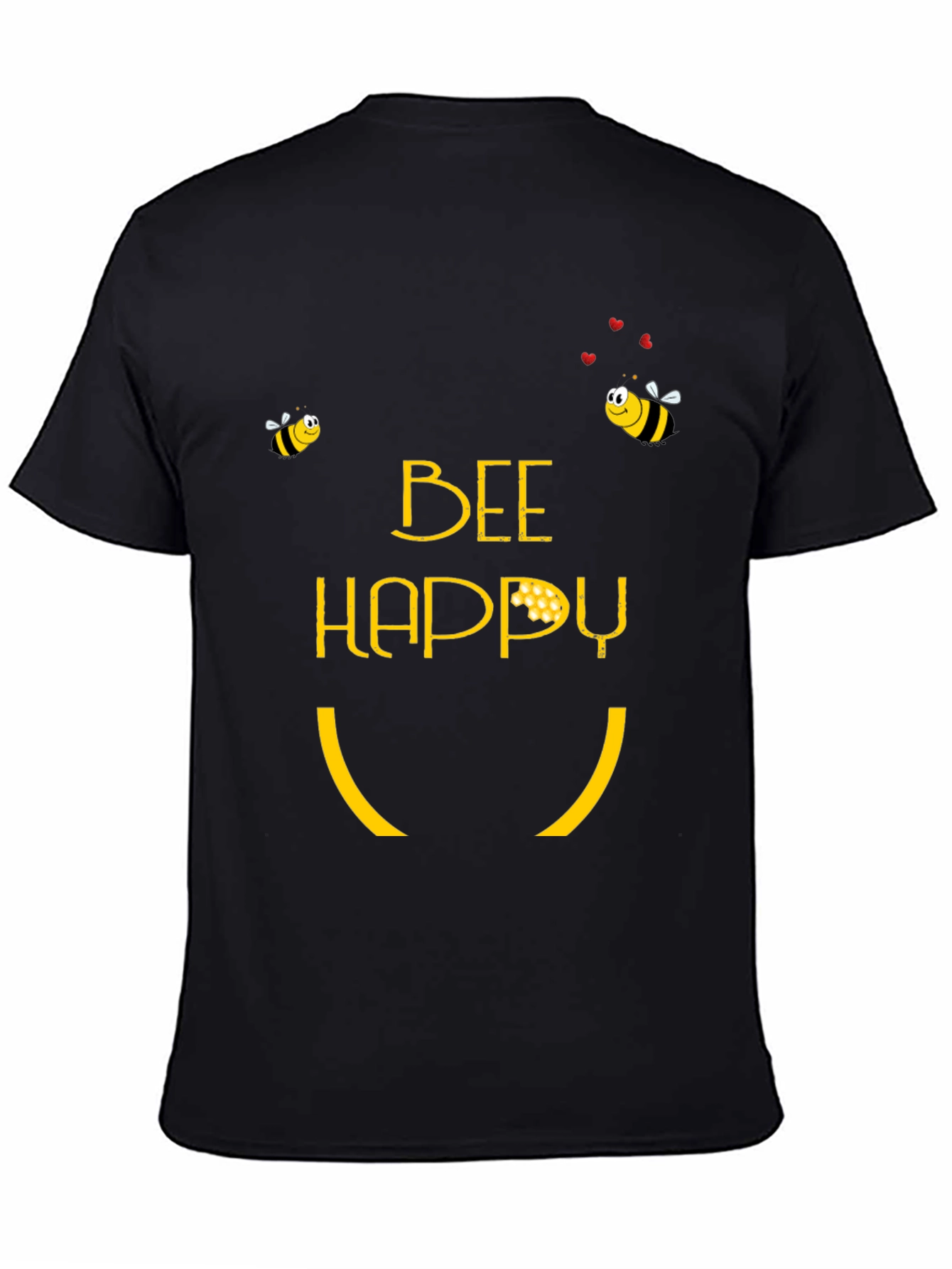 Bee Happy Graphic T-Shirt