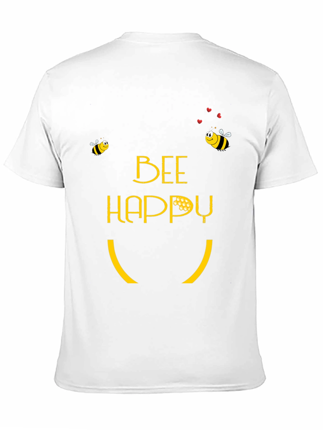 Bee Happy Graphic T-Shirt