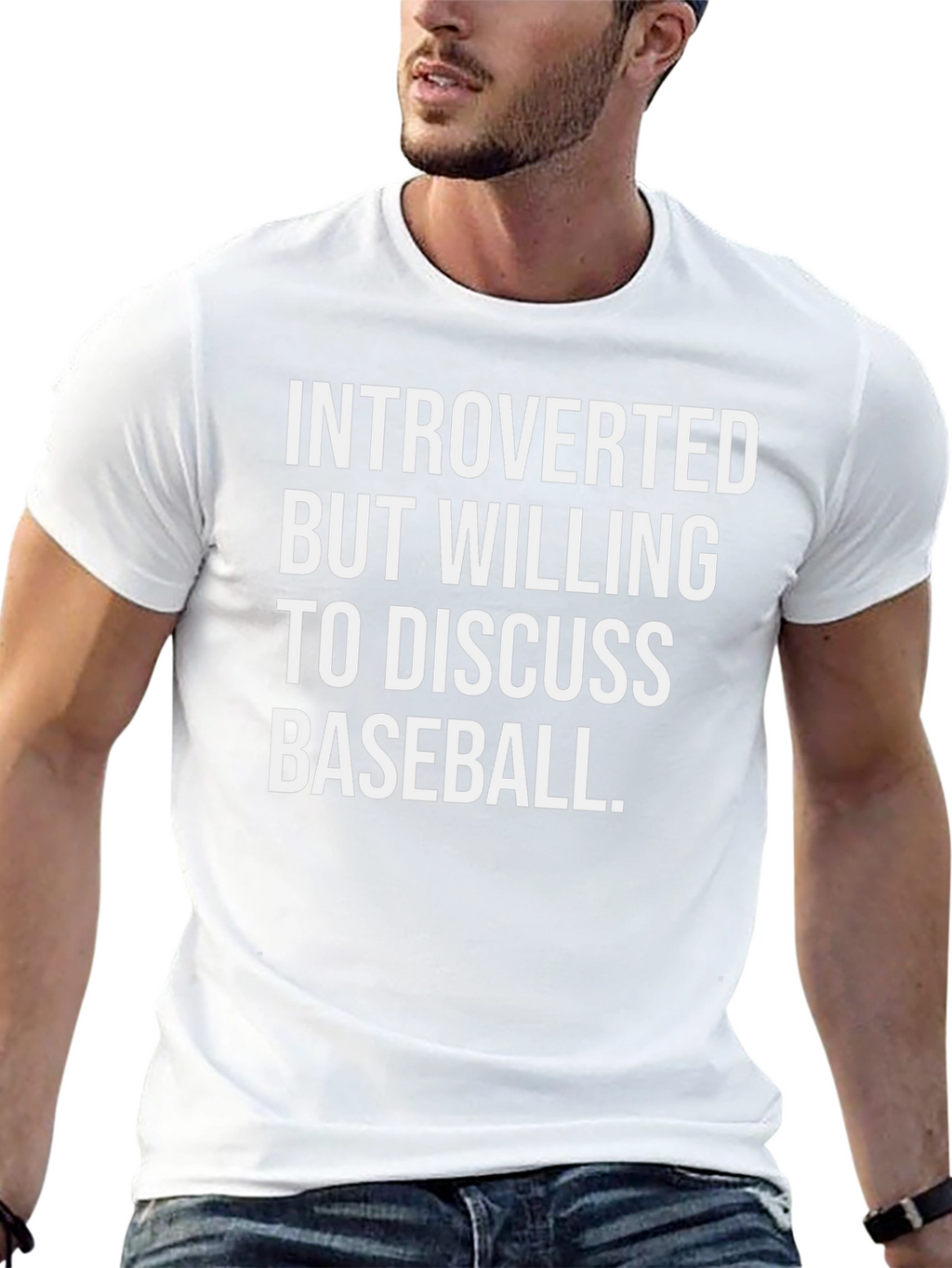 Introverted Baseball Fan T-Shirt