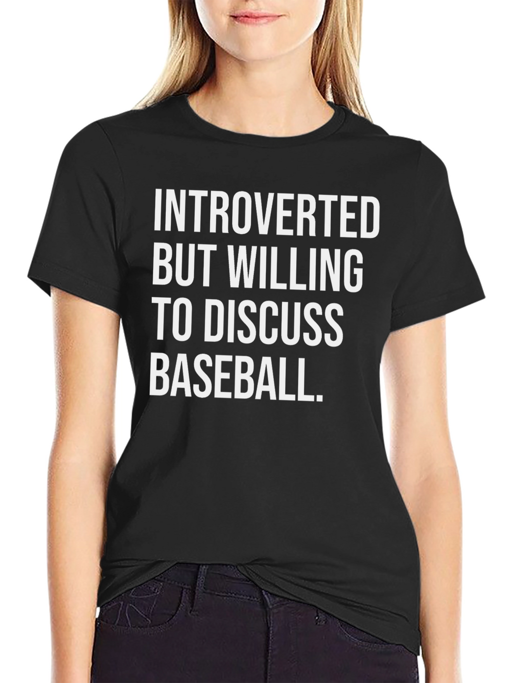 Introverted Baseball Fan T-Shirt