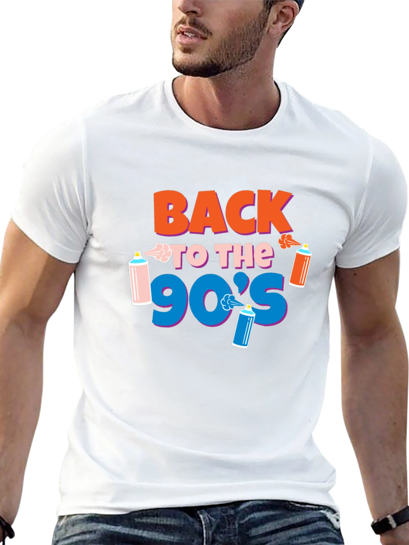 Back to the 90s Retro Graphic T-Shirt