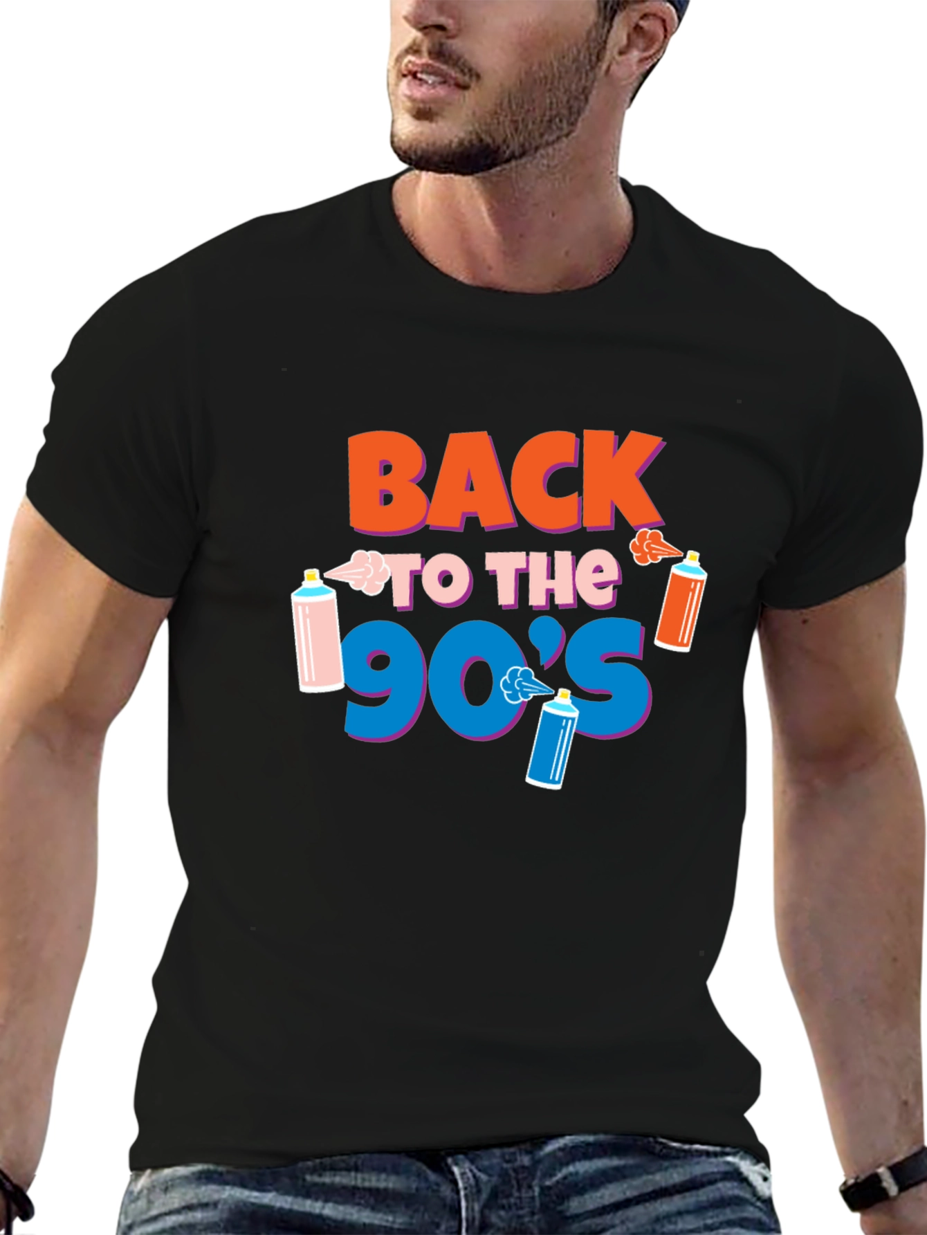 Back to the 90s Retro Graphic T-Shirt