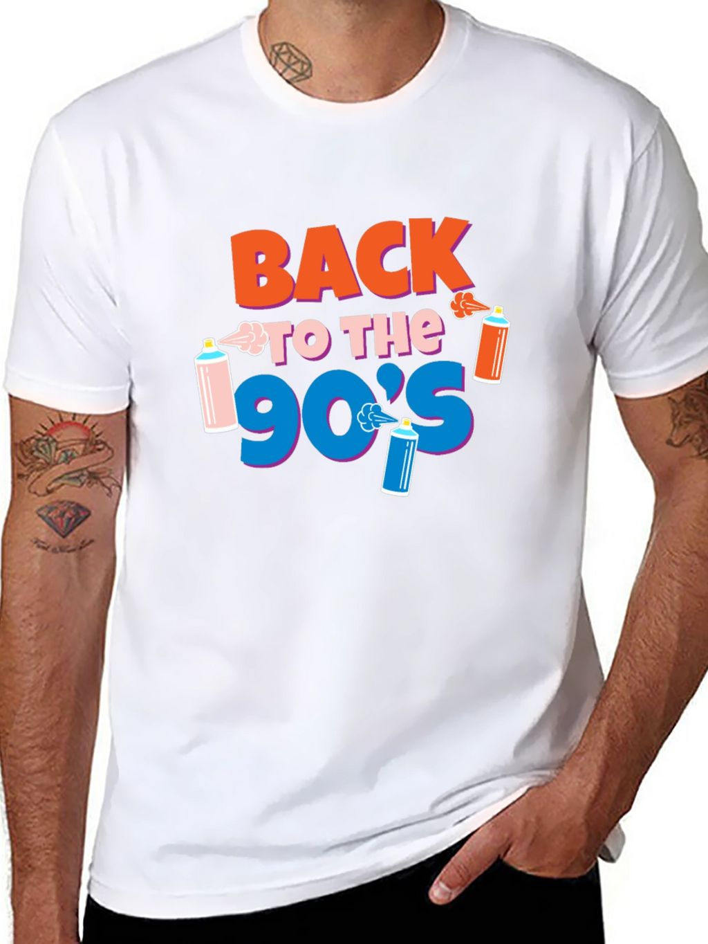 Back to the 90s Retro Graphic T-Shirt