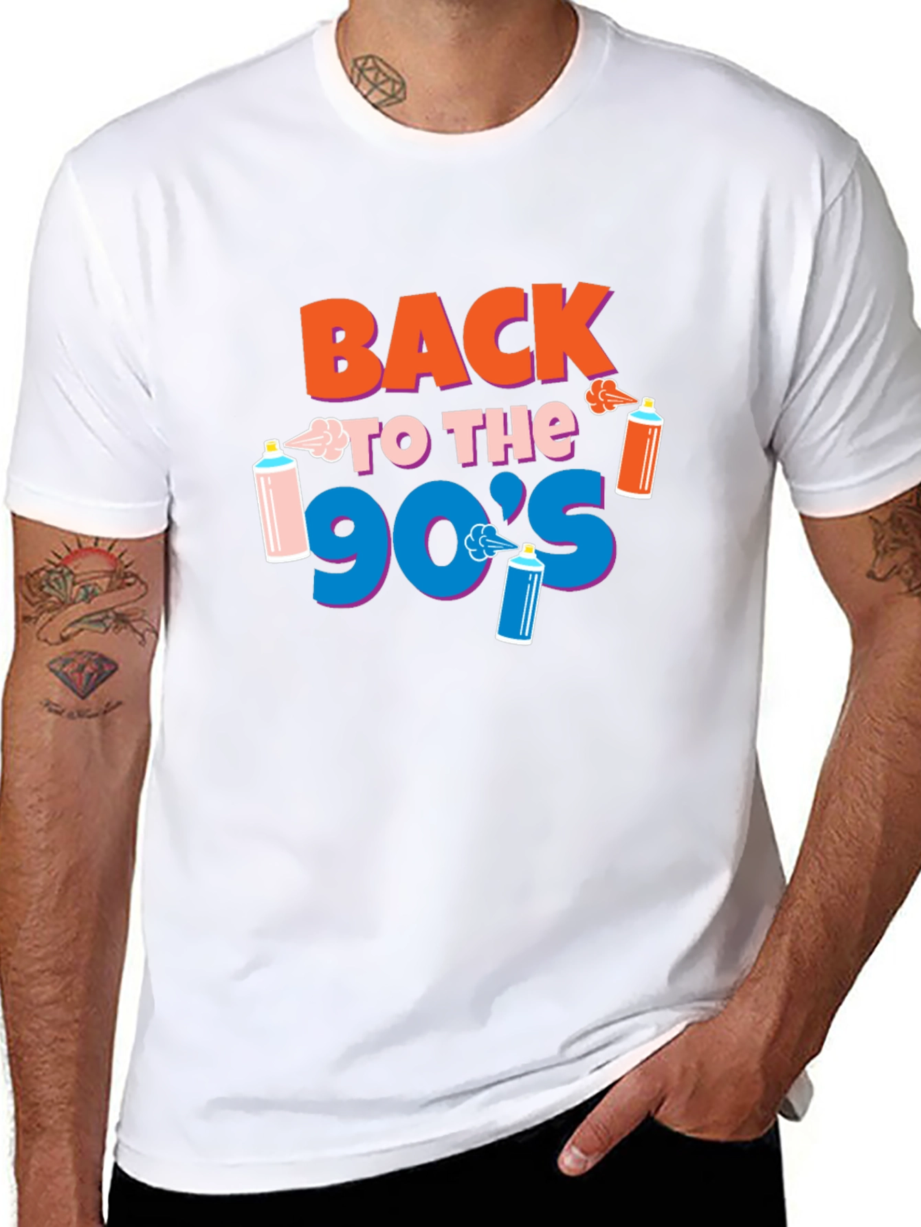 Back to the 90s Retro Graphic T-Shirt