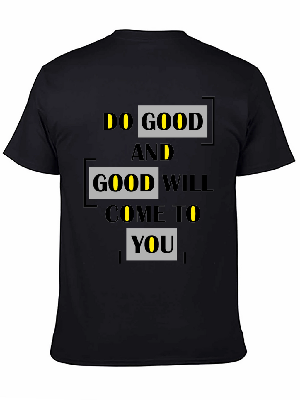 Do Good Graphic Print T-Shirt
