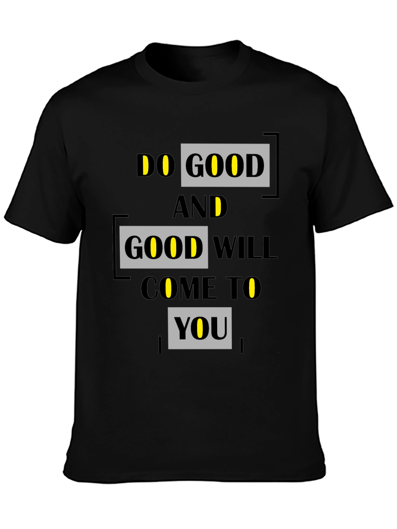 Do Good Graphic Print T-Shirt