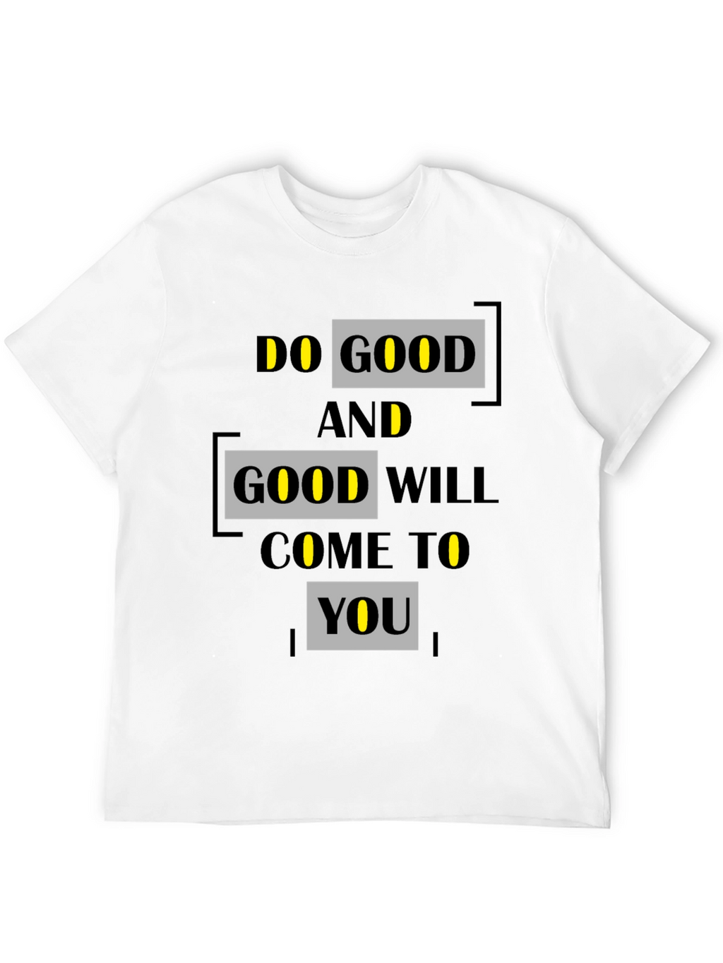 Do Good Graphic Print T-Shirt