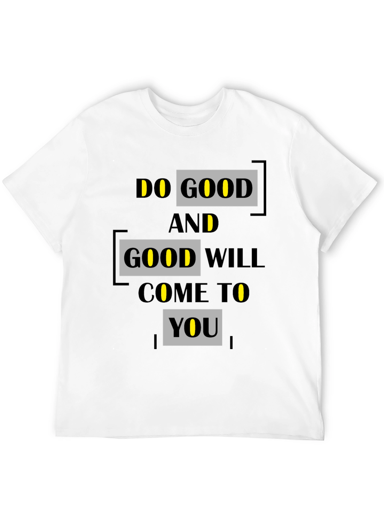 Do Good Graphic Print T-Shirt