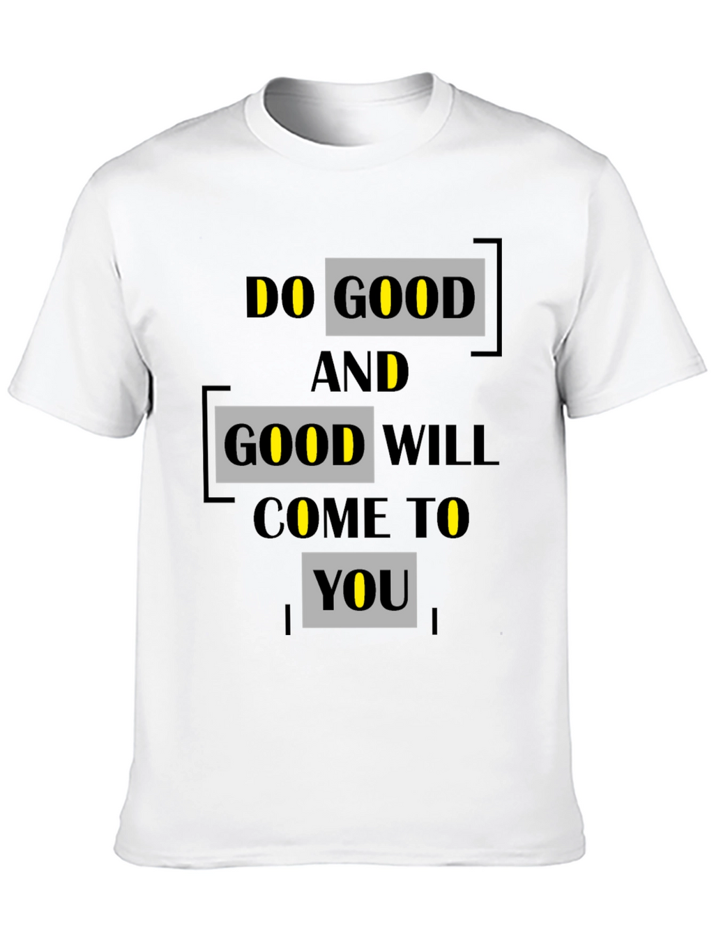 Do Good Graphic Print T-Shirt