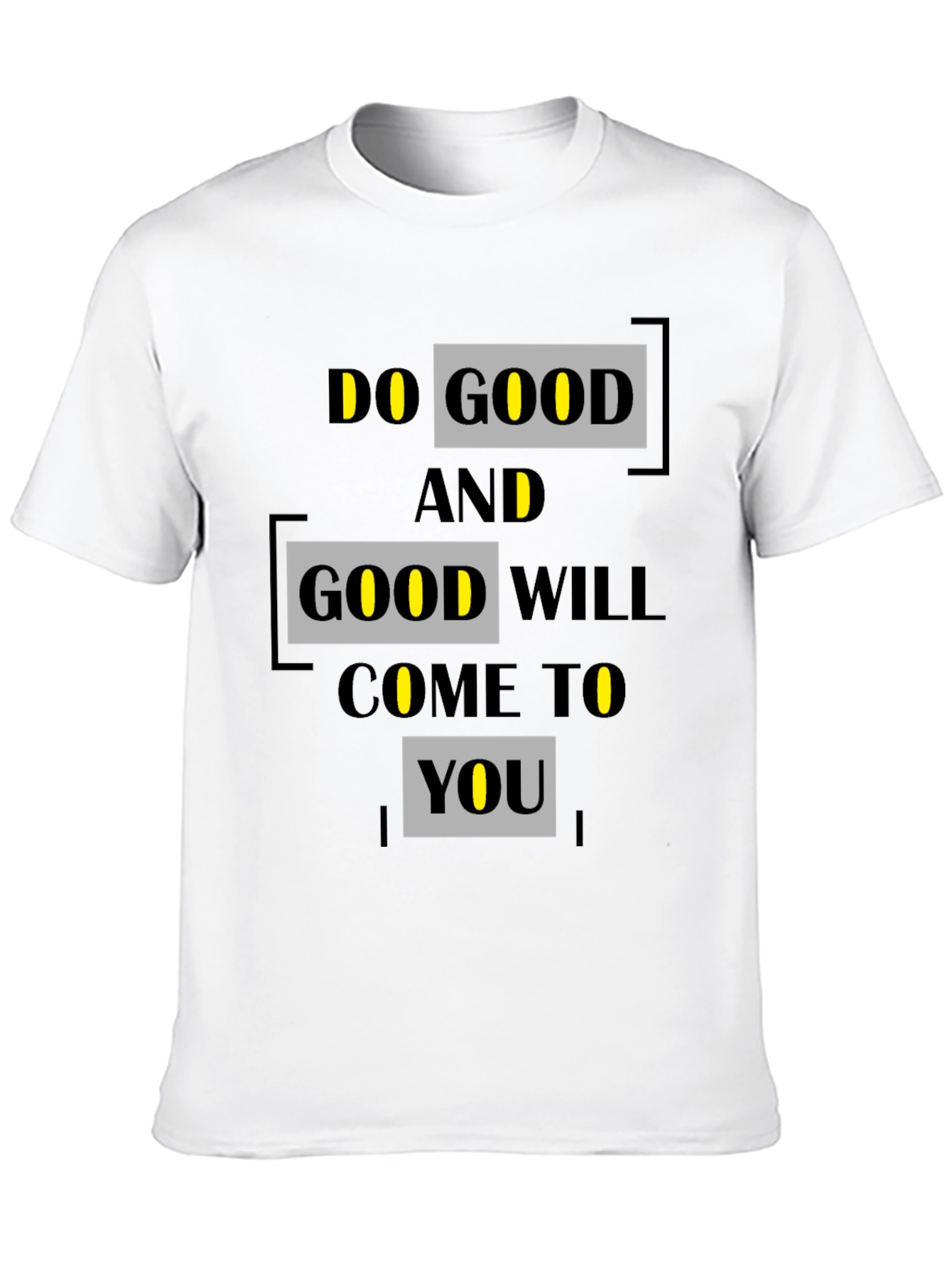 Do Good Graphic Print T-Shirt