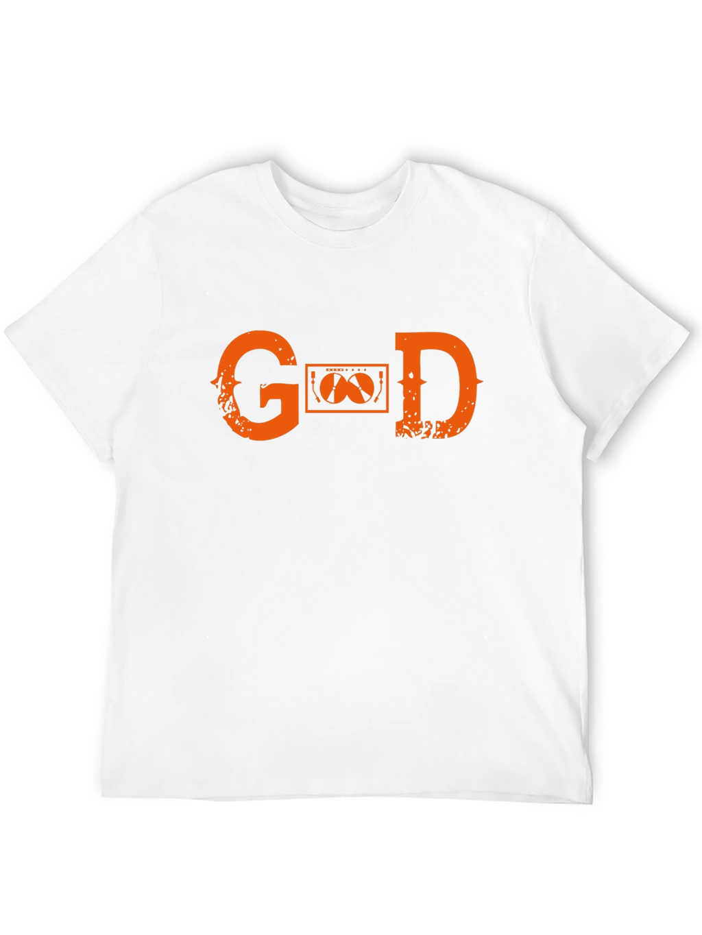 God Guitar Amp T-Shirt - Black Graphic Tee