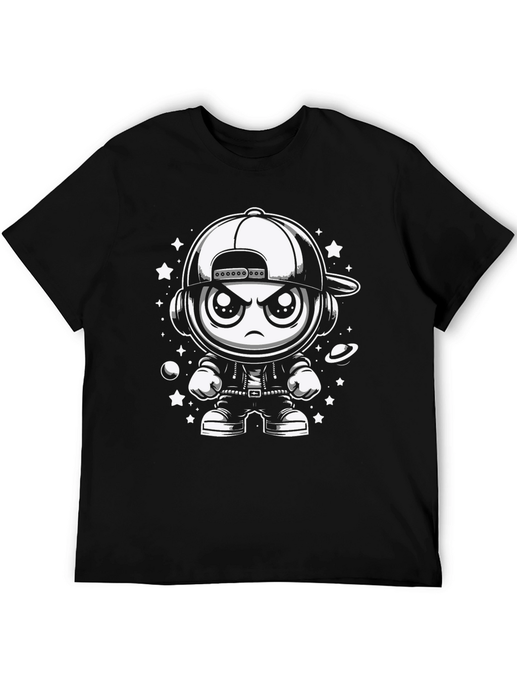 Cool Cartoon Character Graphic Tee