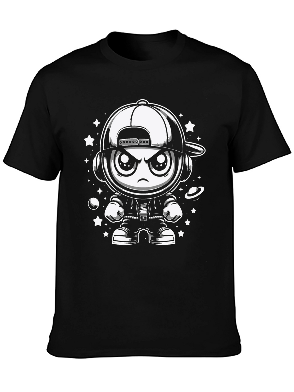 Cool Cartoon Character Graphic Tee