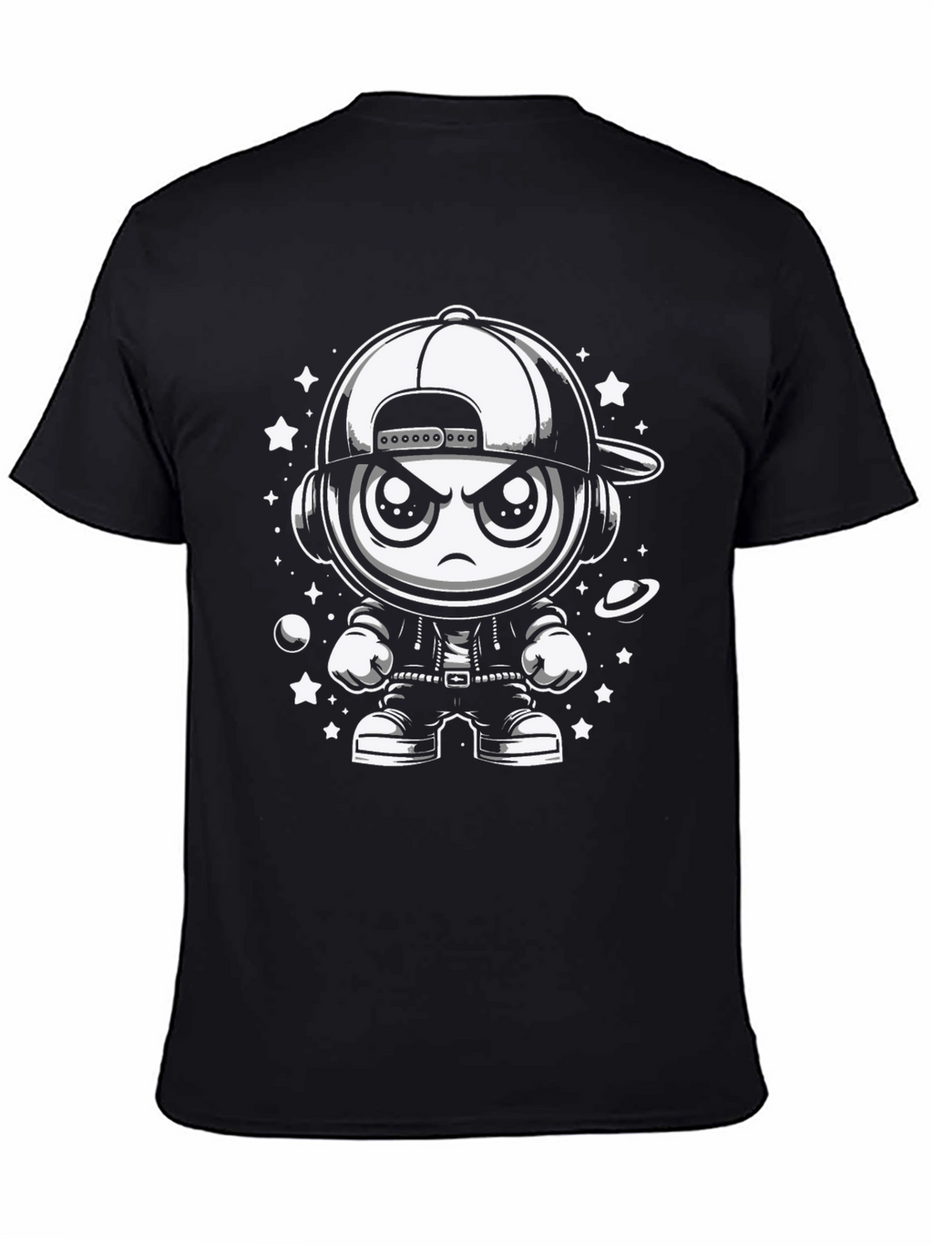 Cool Cartoon Character Graphic Tee