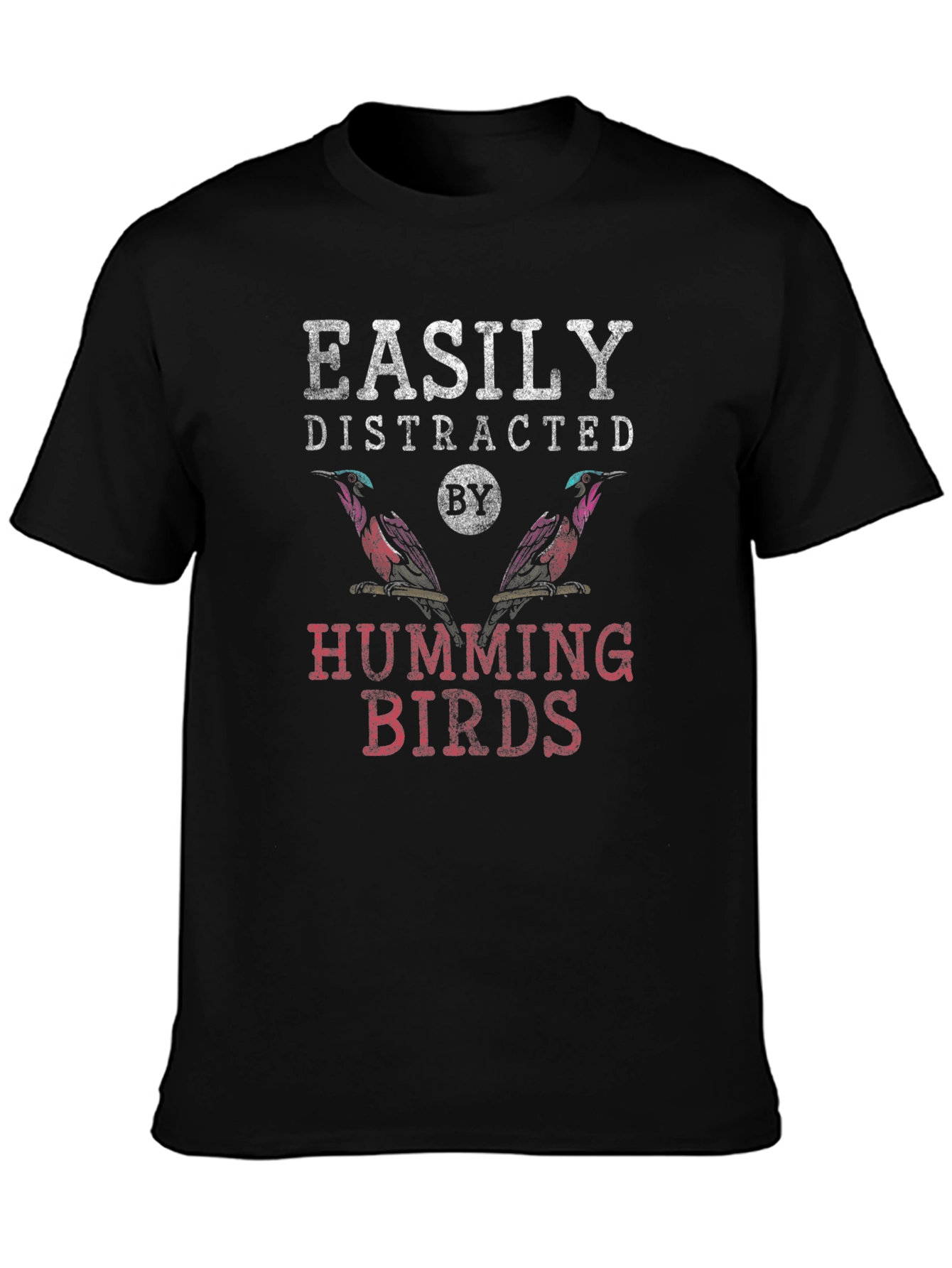 Easily Distracted by Hummingbirds Graphic Tee