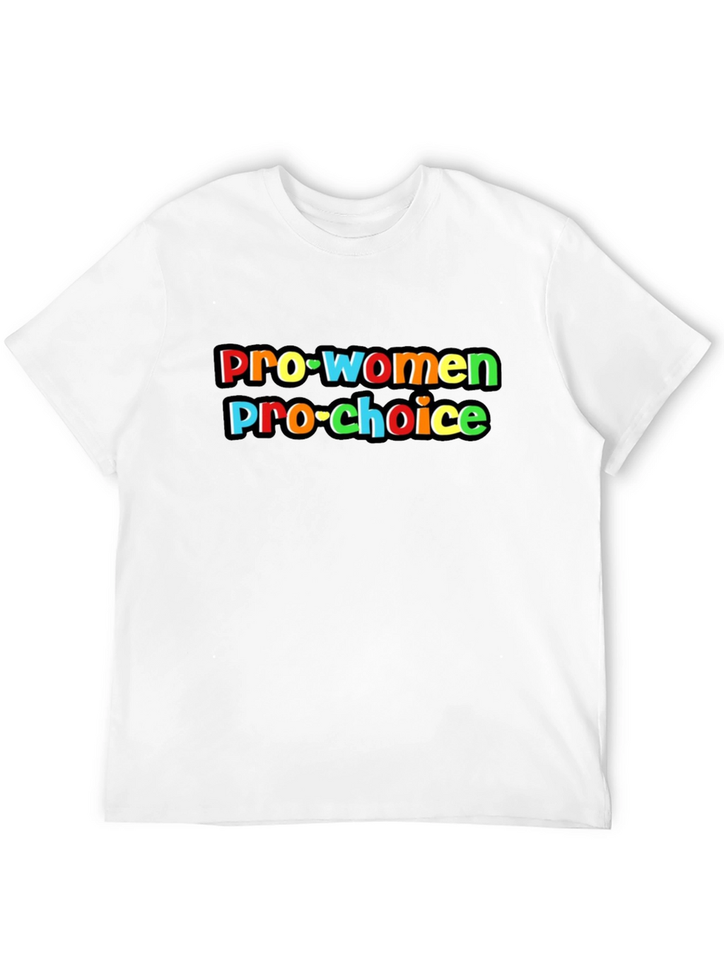 Pro-Women Pro-Choice Black T-Shirt