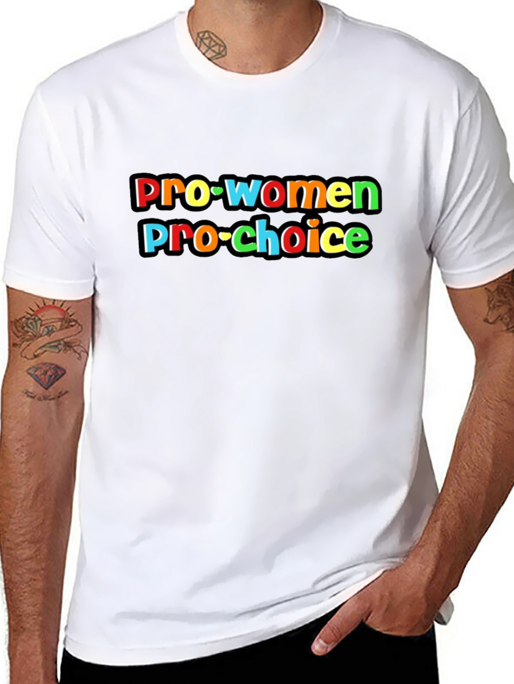 Pro-Women Pro-Choice Black T-Shirt