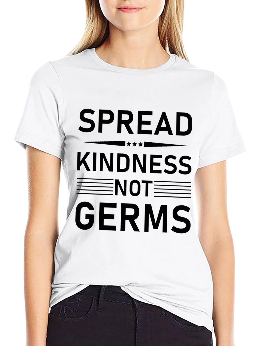 Spread Kindness Not Germs Graphic Tee