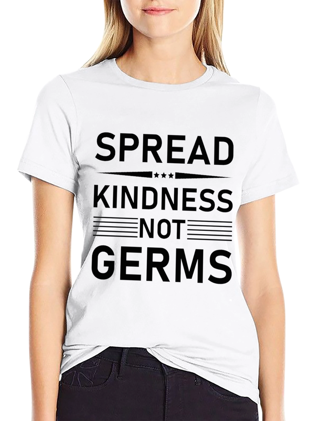 Spread Kindness Not Germs Graphic Tee