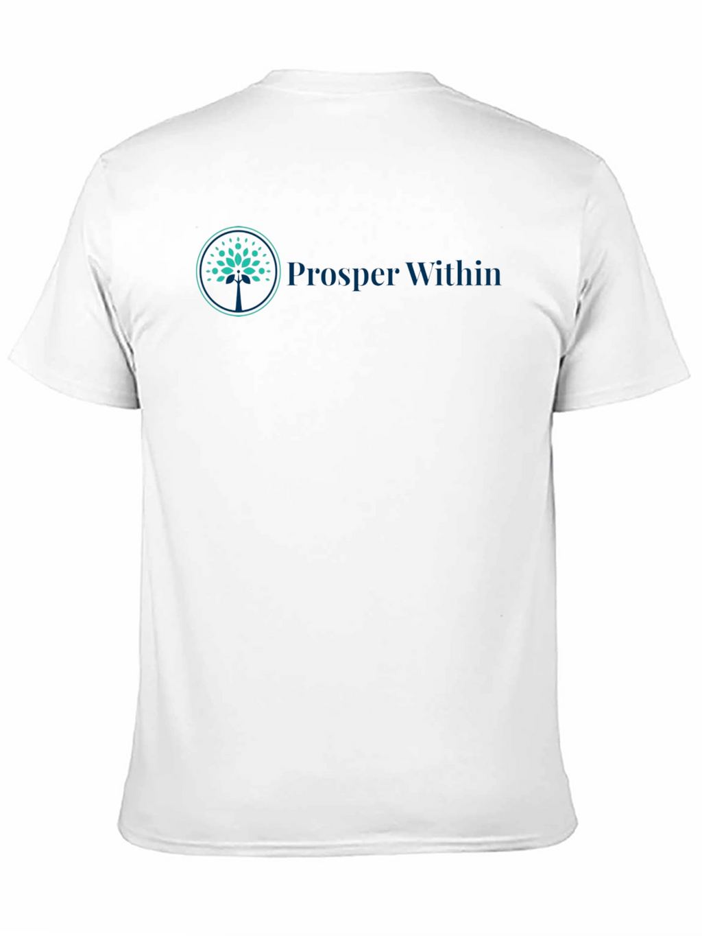 Prosper Within Black Tee - Grow Your Mindset
