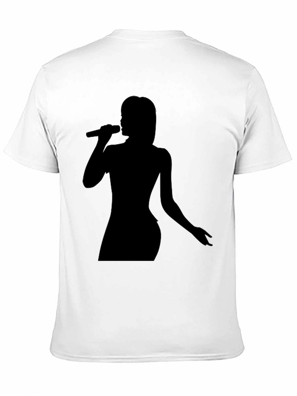 Singer Silhouette Black T-Shirt