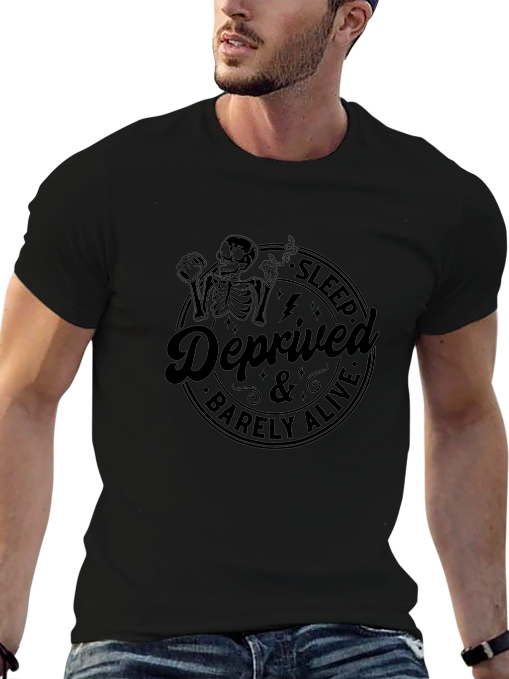 Sleep Deprived & Barely Alive Graphic Tee