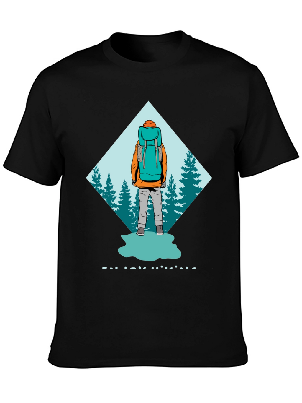 Enjoy Hiking Tee: Outdoor Adventure T-Shirt
