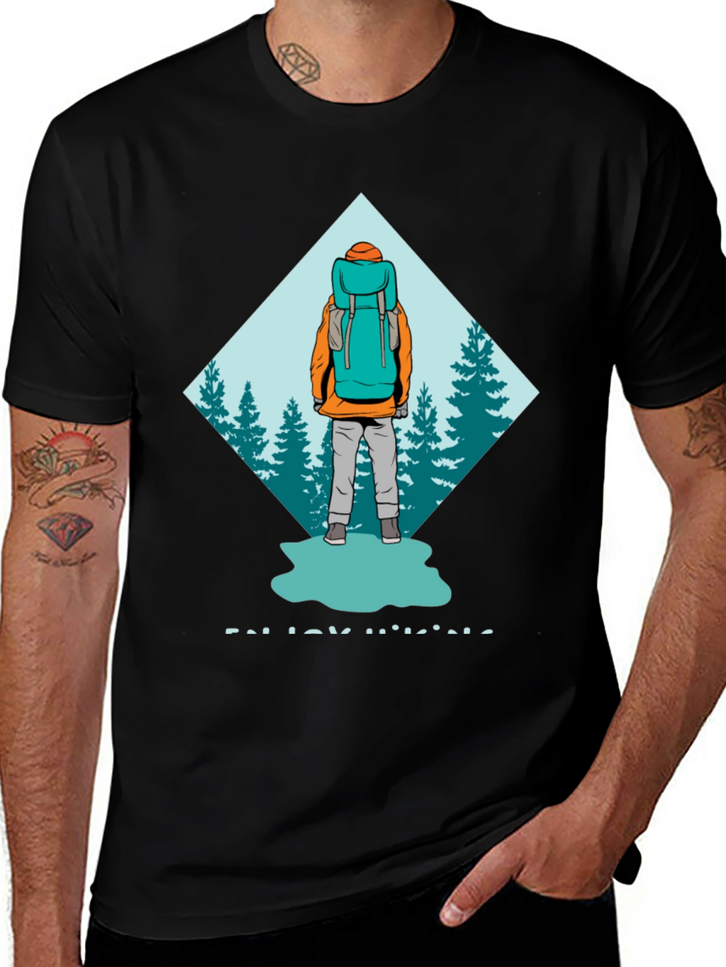 Enjoy Hiking Tee: Outdoor Adventure T-Shirt
