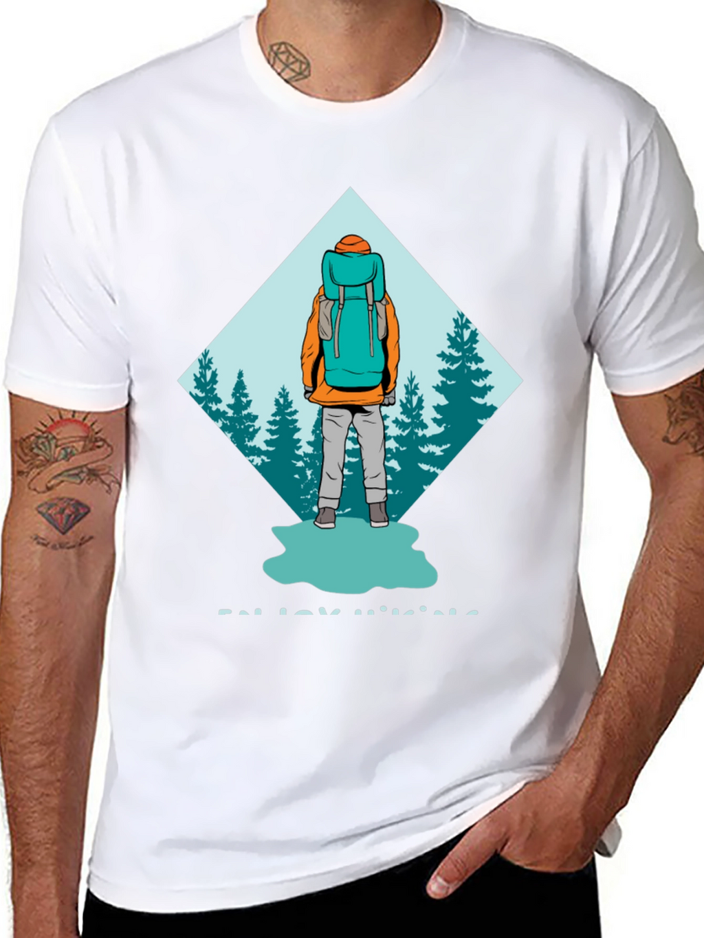 Enjoy Hiking Tee: Outdoor Adventure T-Shirt