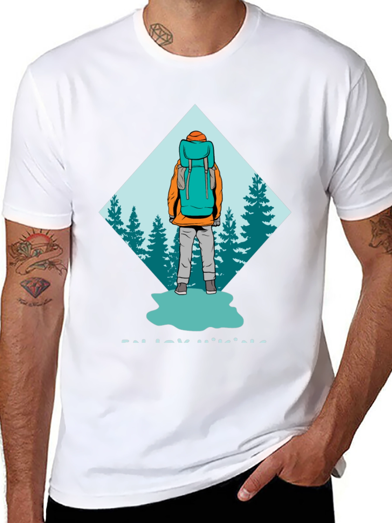 Enjoy Hiking Tee: Outdoor Adventure T-Shirt